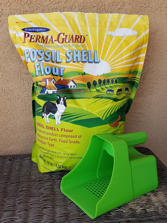 PERMA-GUARD Fossil Shell Flour 5lb Pouch w/ Scoop