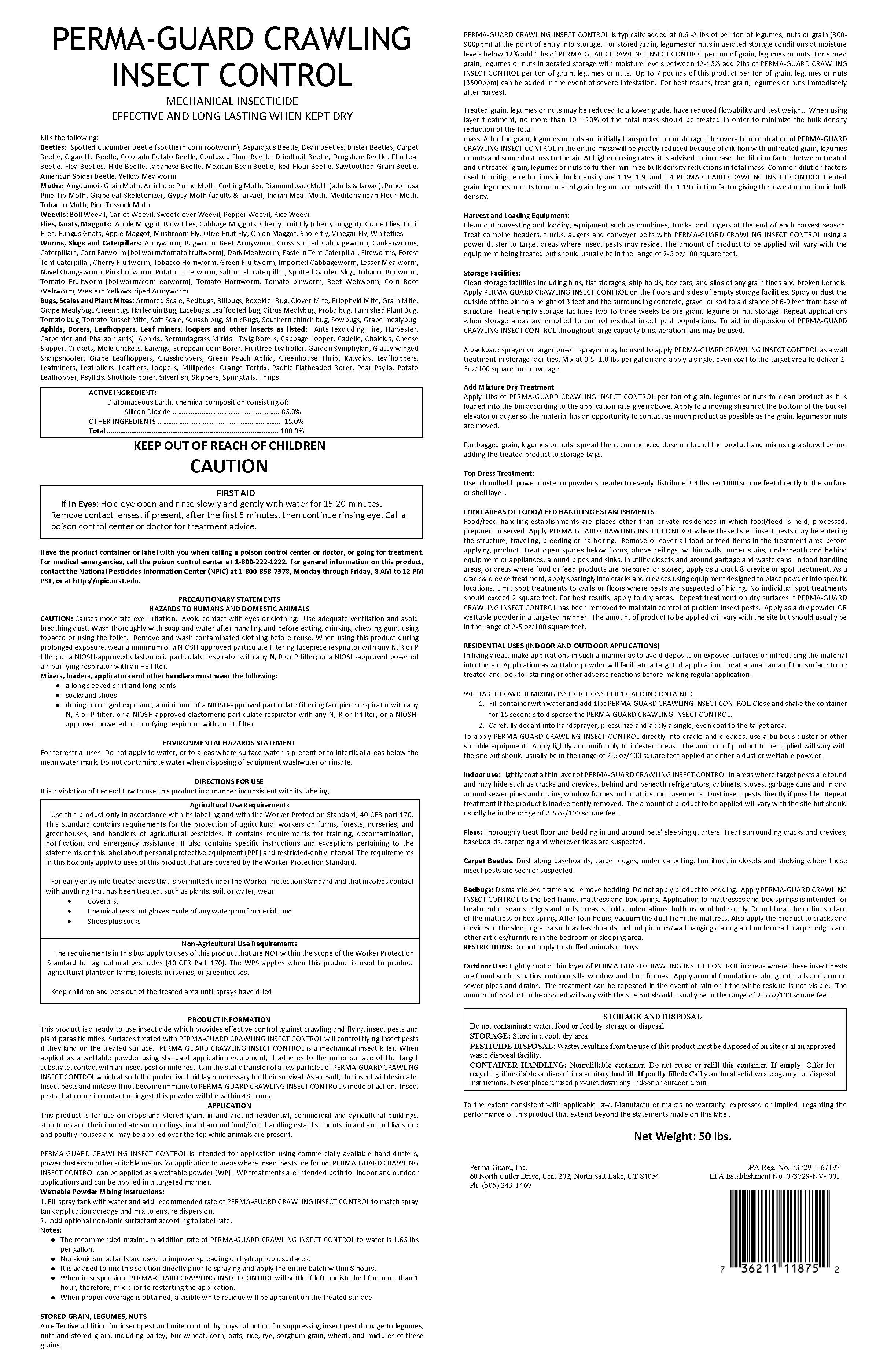 Insect Guard Label Products – Perma-Guard, Inc.