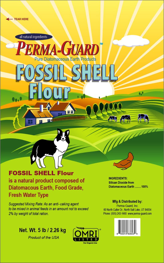 PERMA-GUARD Fossil Shell Flour 5lb Bag