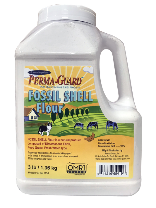Fossil Shell Flour (feed additive) – Perma-Guard, Inc.