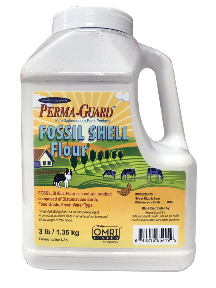 Fossil Shell Flour (feed additive) – Perma-Guard, Inc.